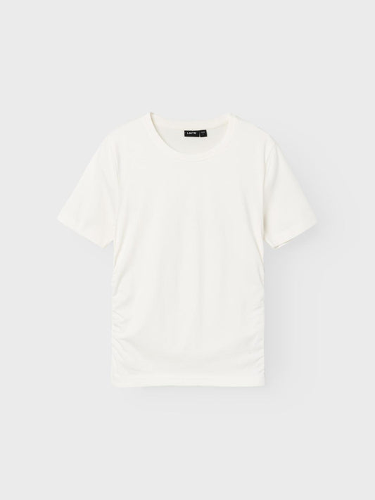 NLFNOVEGAT T-Shirts & Tops - White Alyssum