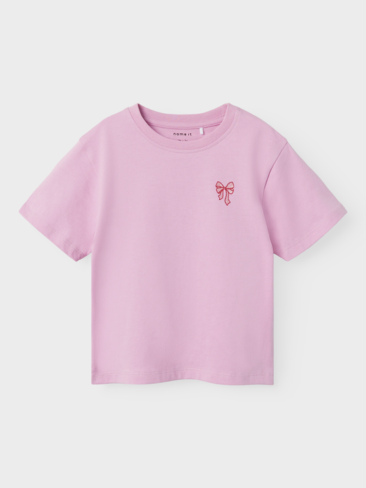 NMFLILLIAN T-Shirt - Pastel Lavender