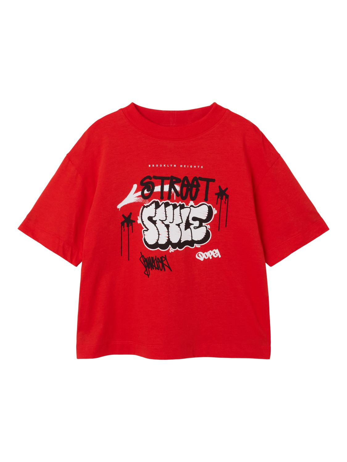 NMMJOPO T-Shirts & Tops - Flame Scarlet