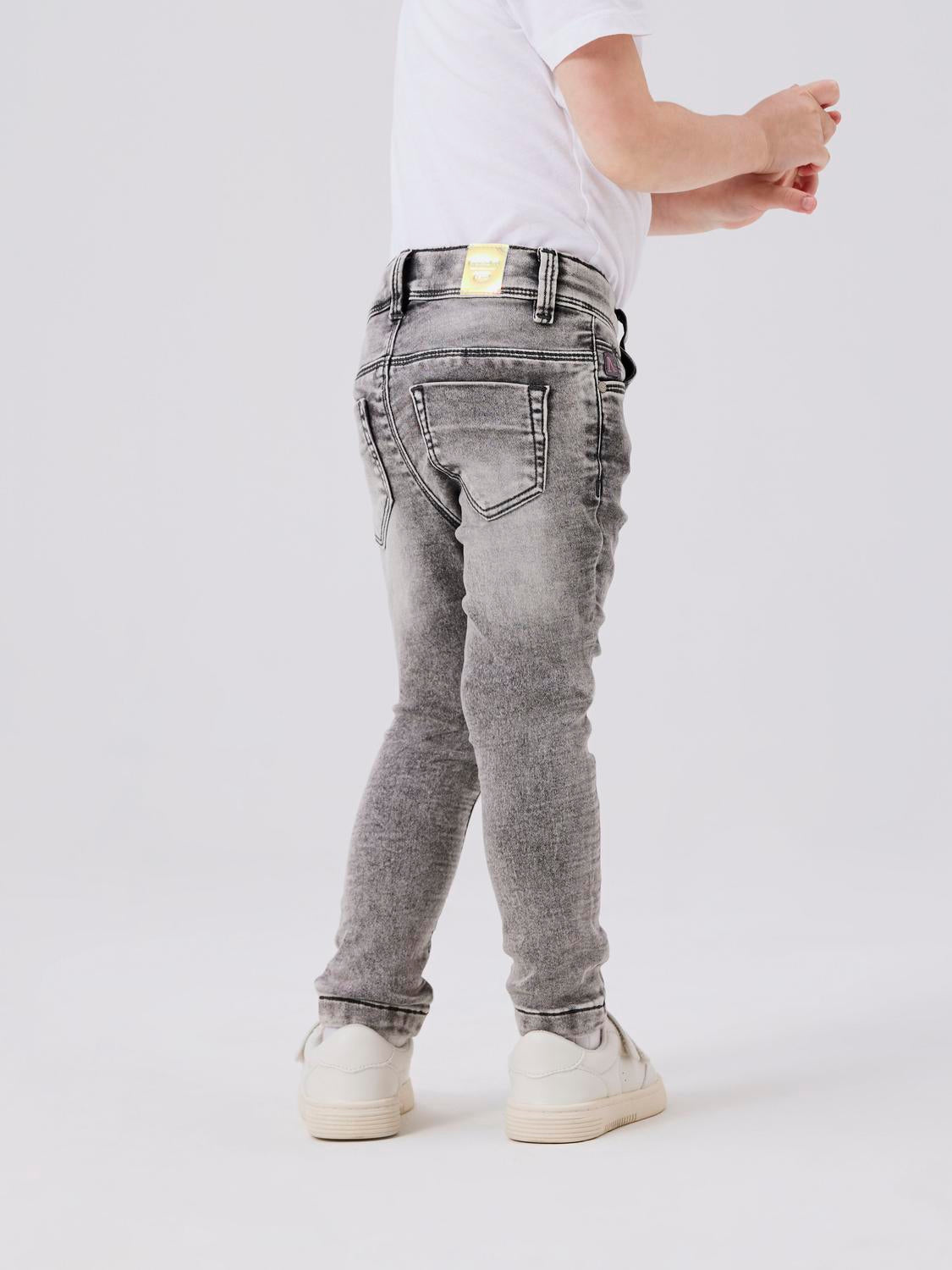 NMFPOLLY Jeans - Light Grey Denim