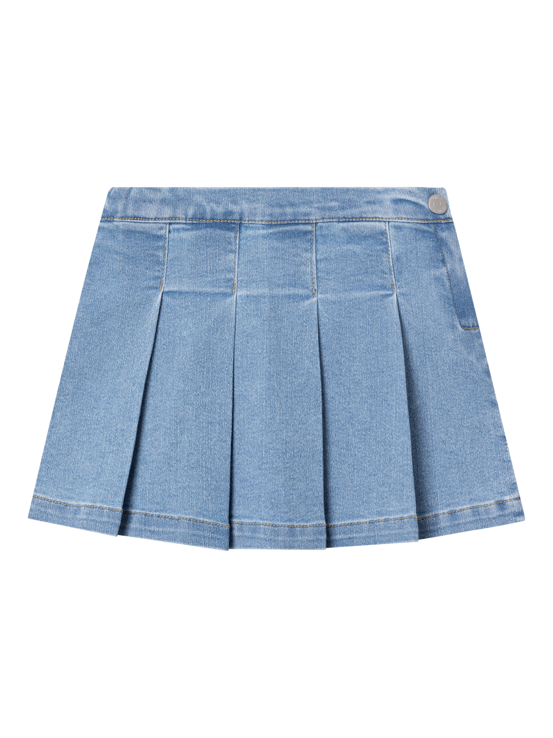 NMFRUNA Short Skirt - Light Blue Denim