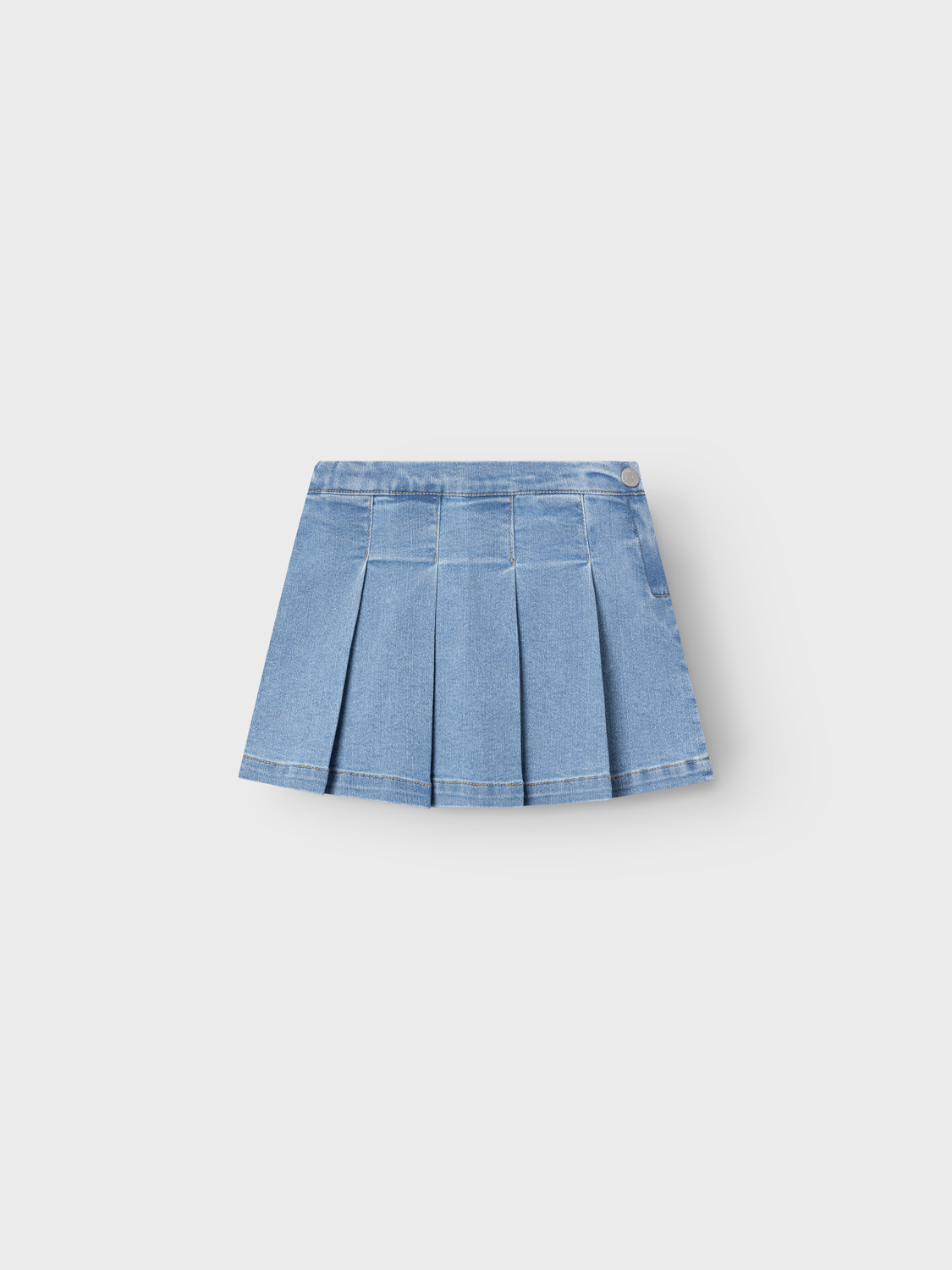 NMFRUNA Short Skirt - Light Blue Denim