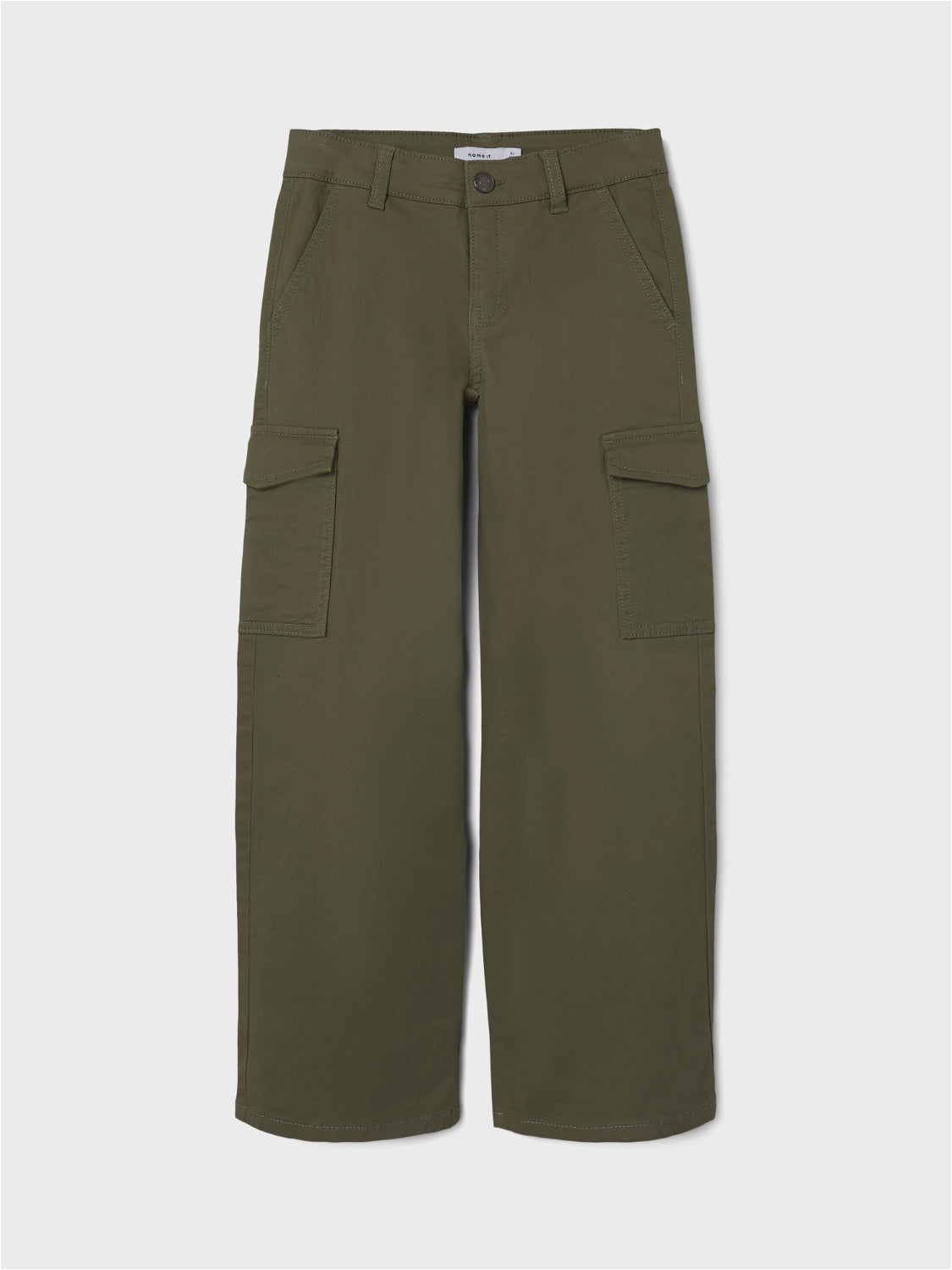 NKFROSE Trousers - Deep Lichen Green