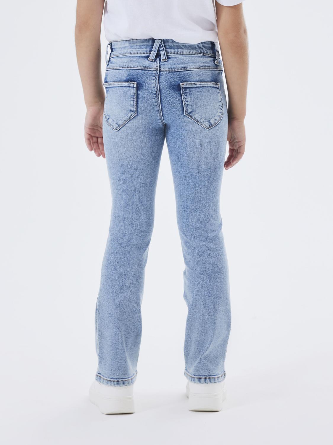 NKFPOLLY Jeans - Light Blue Denim