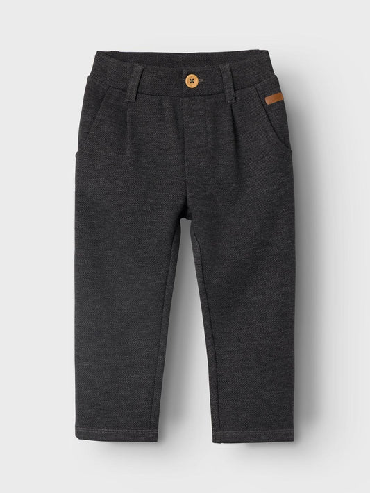 NMMROBINO Trousers - Dark Grey Melange