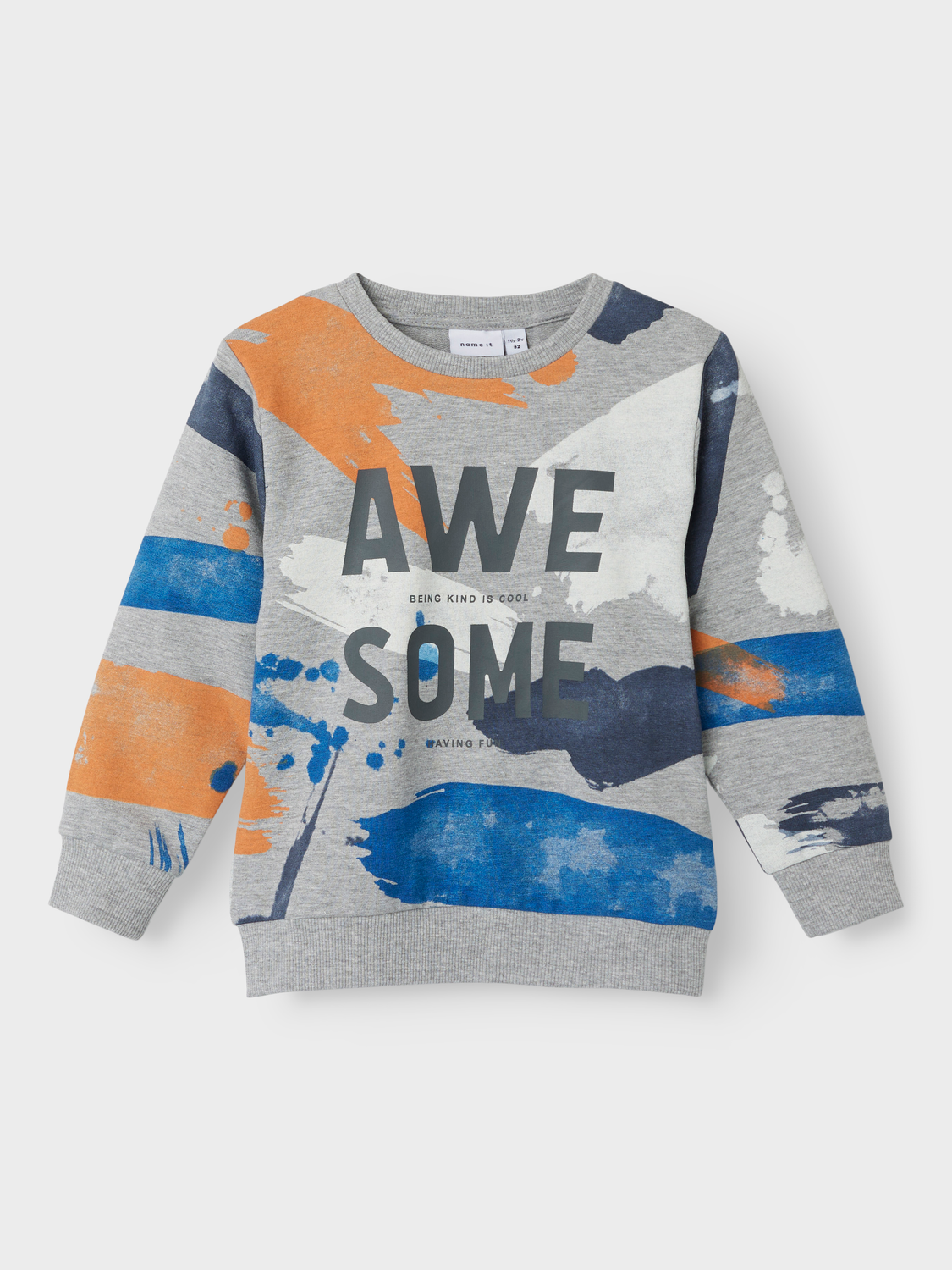 - Sweatshirts – Leeuwarden IT Grey Melange NMMBULGUR NAME